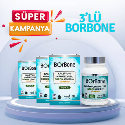 DOĞAL MARKAM - Borbone Üçlü Set Paket