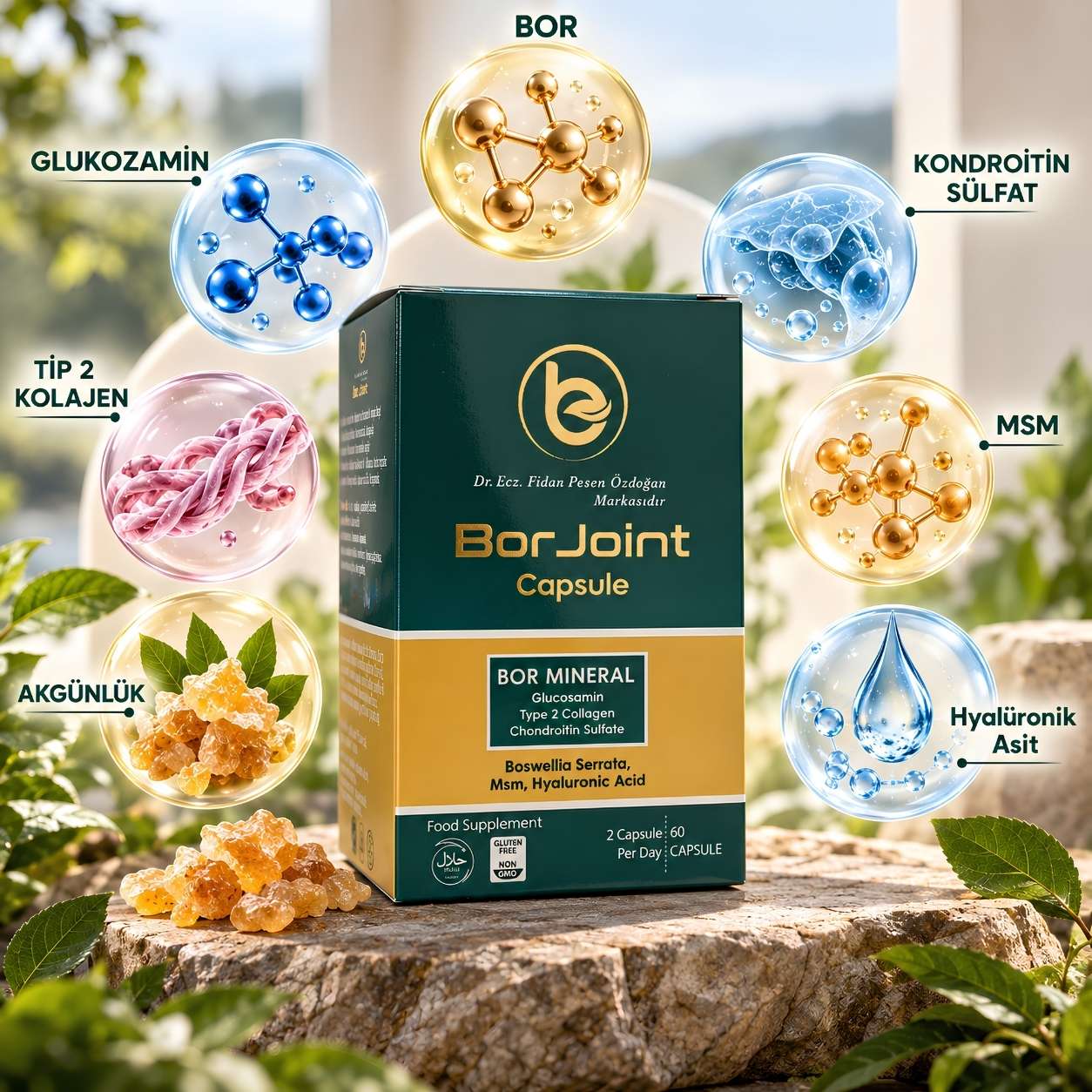 BorJoint 60 Kapsül   
