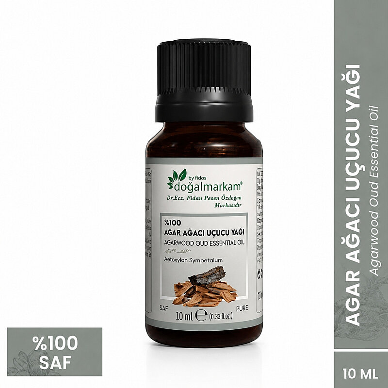 Doğal Markam Agar Ağacı ( Agarwood - Oud )Uçucu Yağı 10 Ml - 2