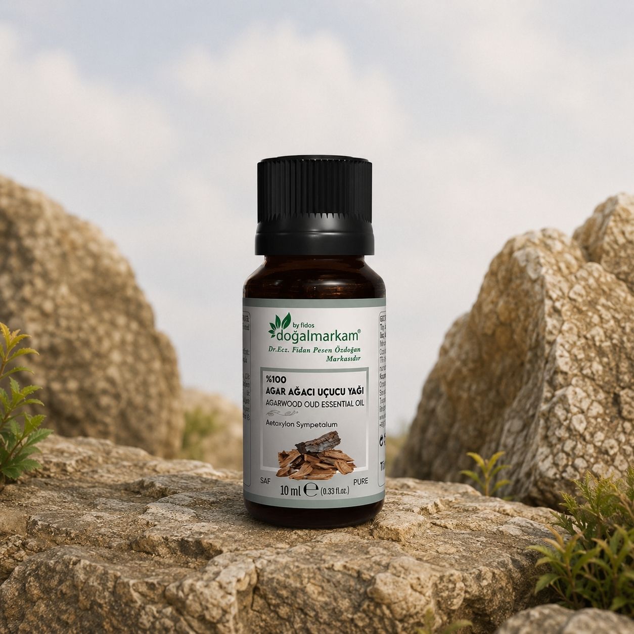 Doğal Markam Agar Ağacı ( Agarwood - Oud )Uçucu Yağı 10 Ml - 1