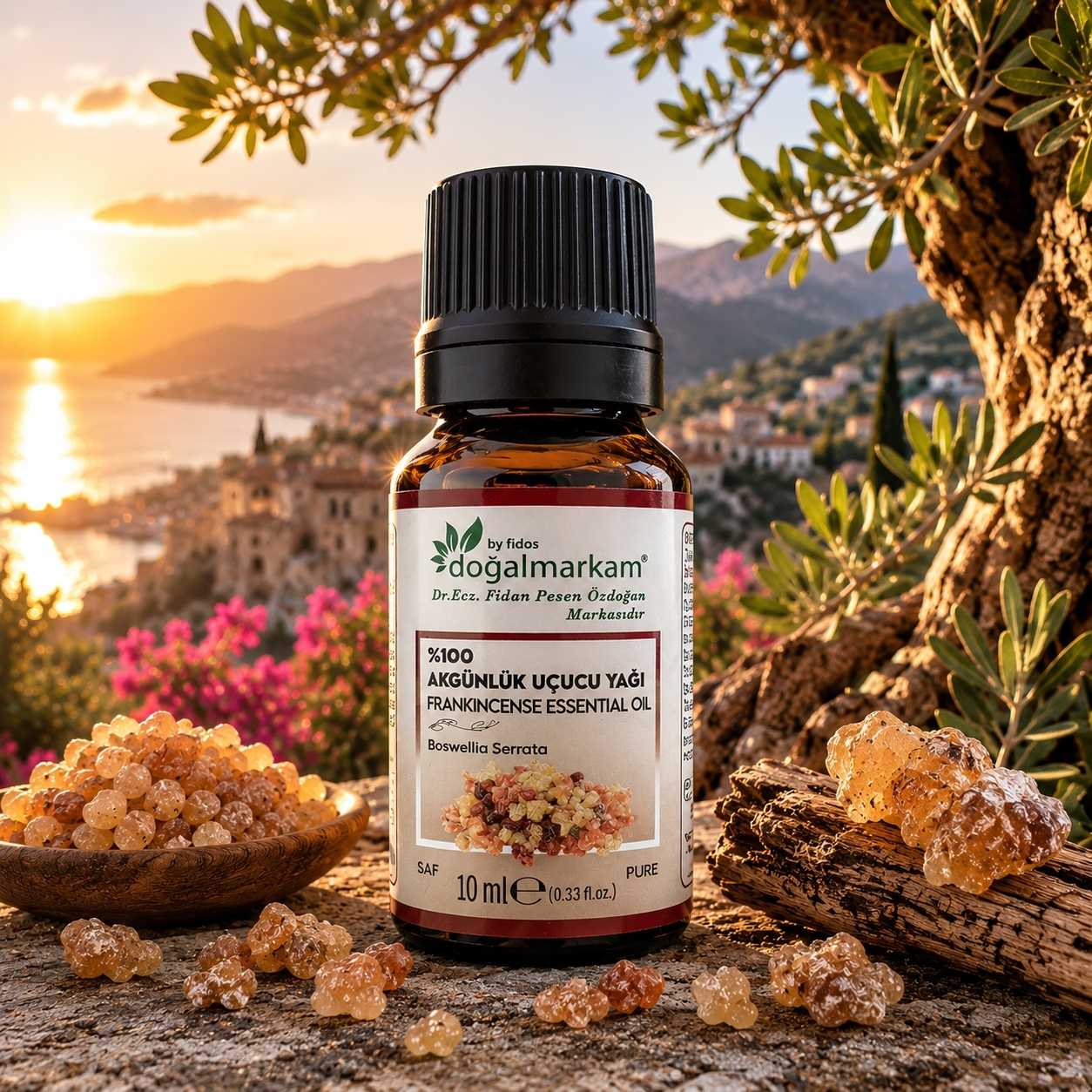Doğal Markam Ak günlük Uçucu Yağı 10 Ml