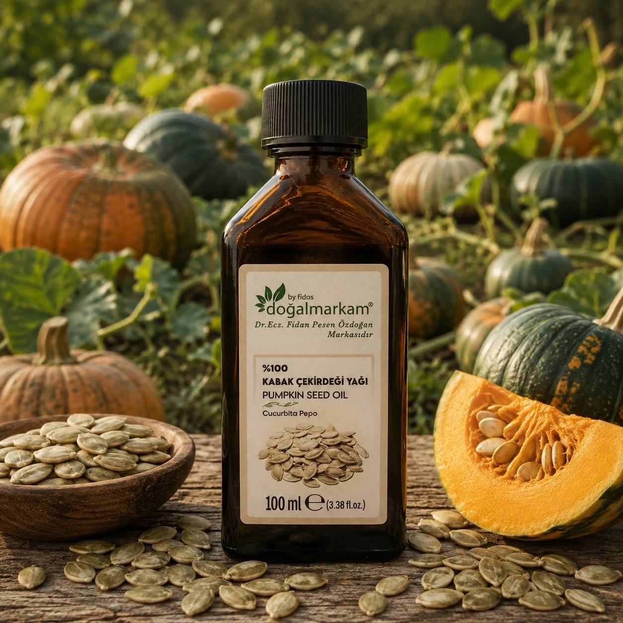 Doğal Markam Kabak Çekirdeği Yağı 100 Ml