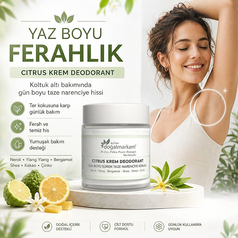 Doğal Markam Koltuk Altı Ter Kokusu Önleyici Deo Krem 50 ml - 2