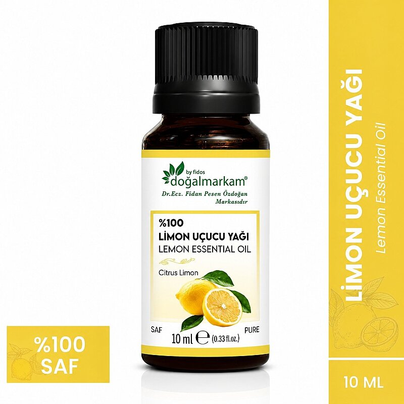 Doğal Markam Limon Uçucu Yağı 10 Ml - 2