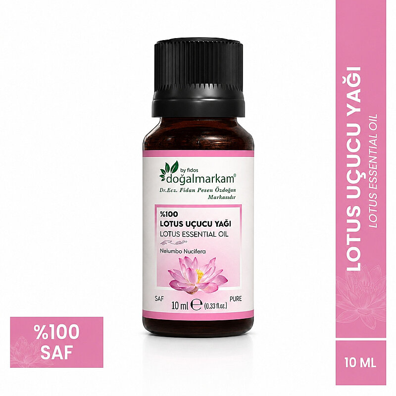 Doğal Markam Lotus Uçucu Yağı 10 Ml   - 2