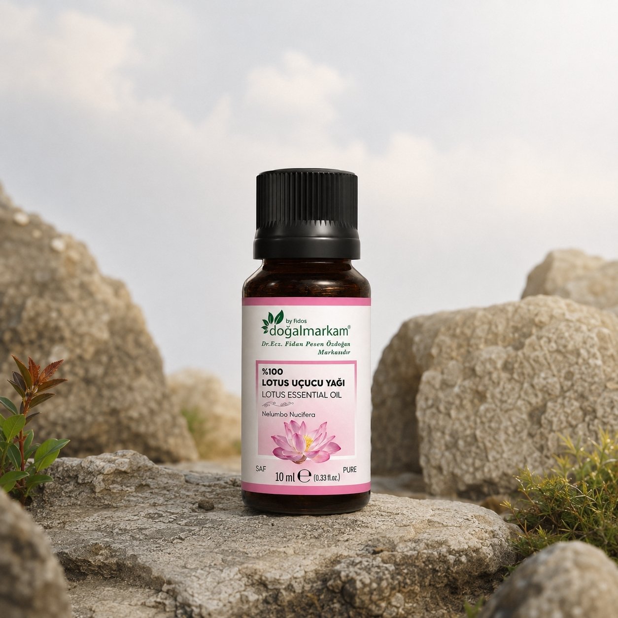 Doğal Markam Lotus Uçucu Yağı 10 Ml   - 1