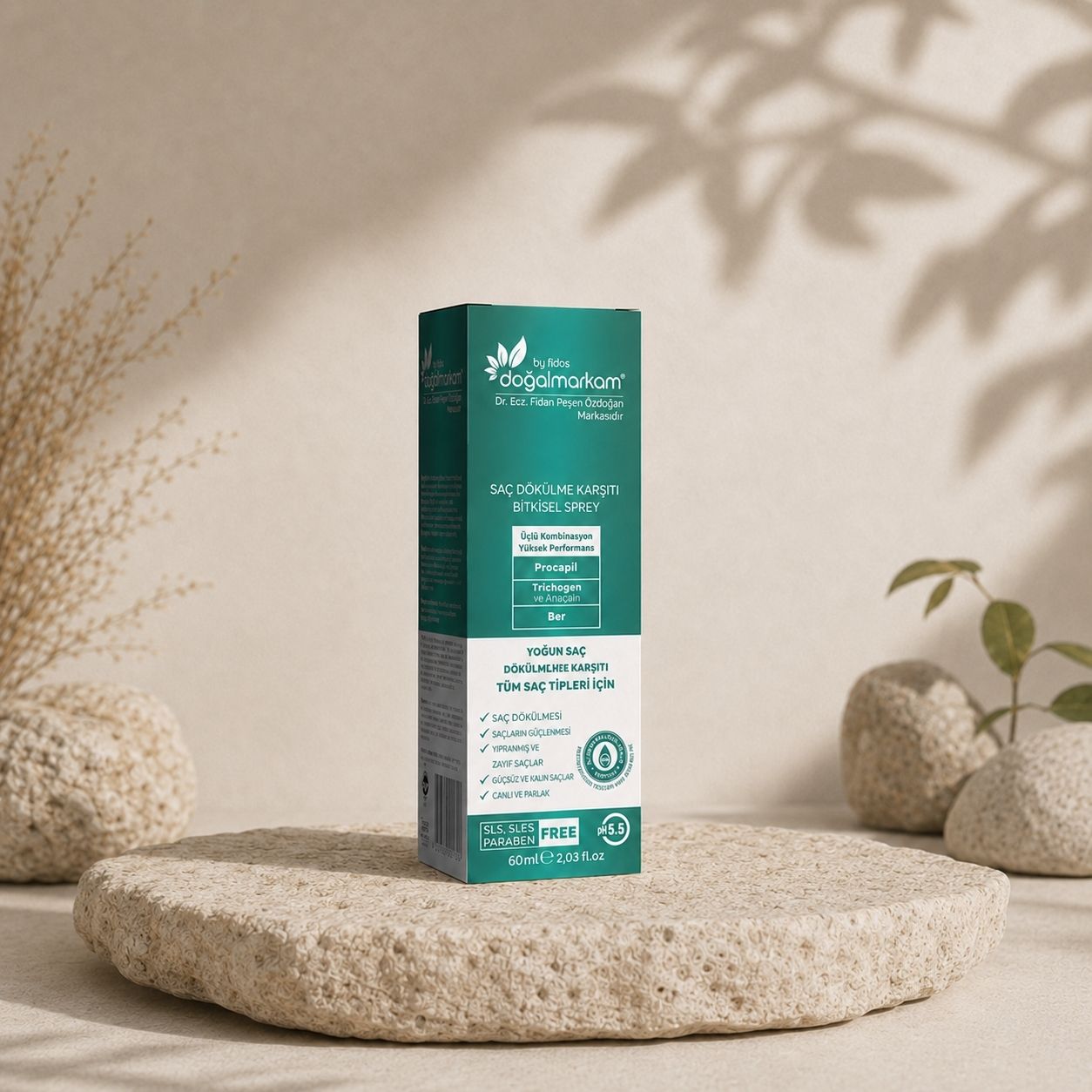Doğal Markam Saç Serumu 60 ML