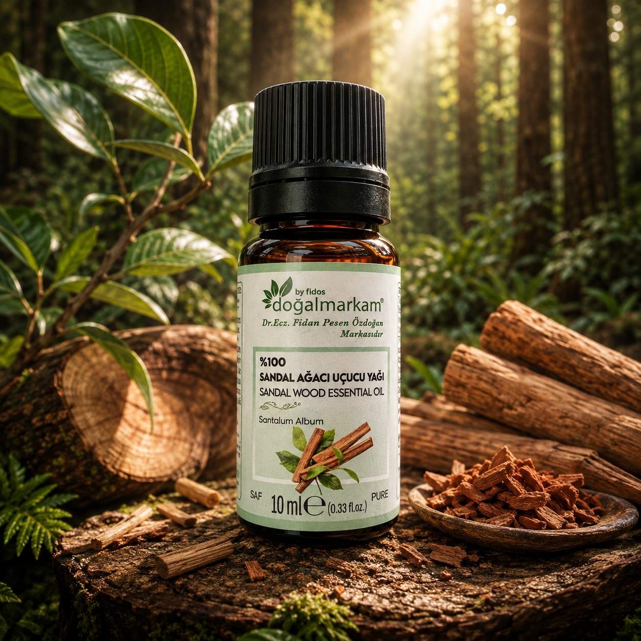 Doğal Markam Sandal Uçucu Yağı 10 Ml