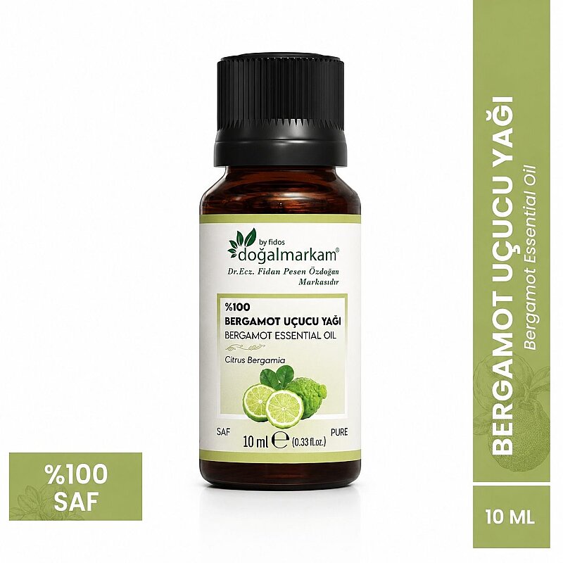Doğal Markam Bergamot Uçucu Yağı 10 Ml   - 2