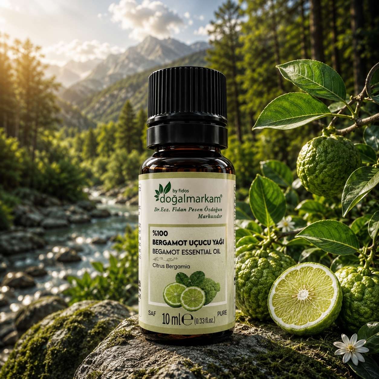 Doğal Markam Bergamot Uçucu Yağı 10 Ml