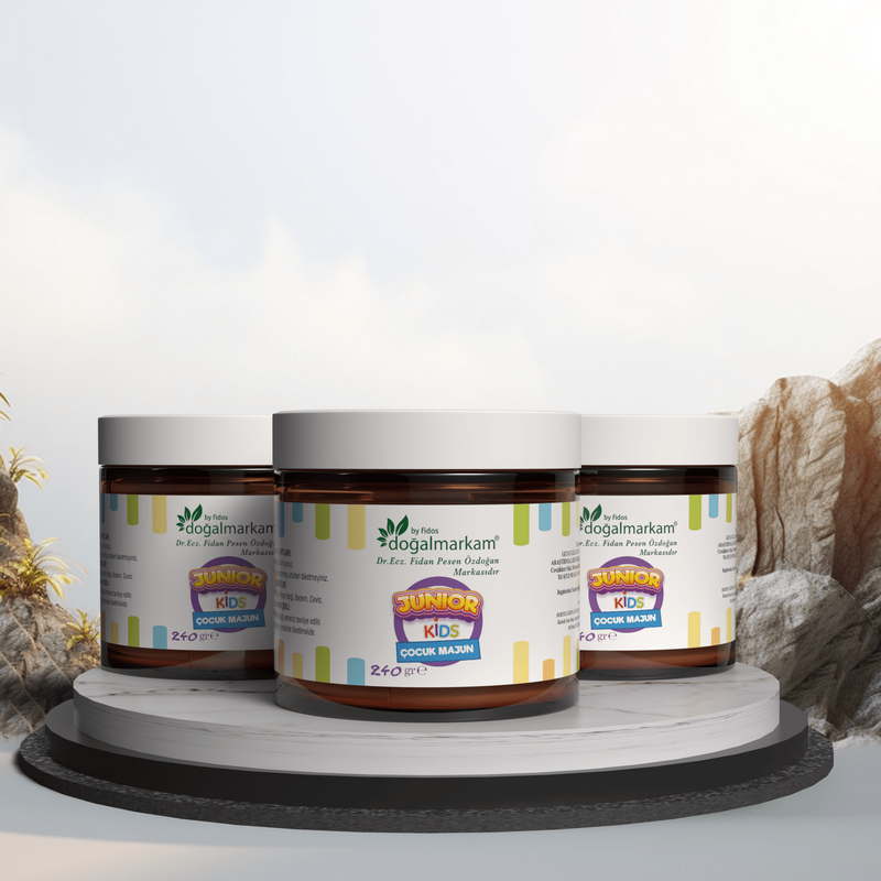 DOĞAL MARKAM - Doğalmarkam 3'lü Junior Kids Çocuk Majun 250 gr