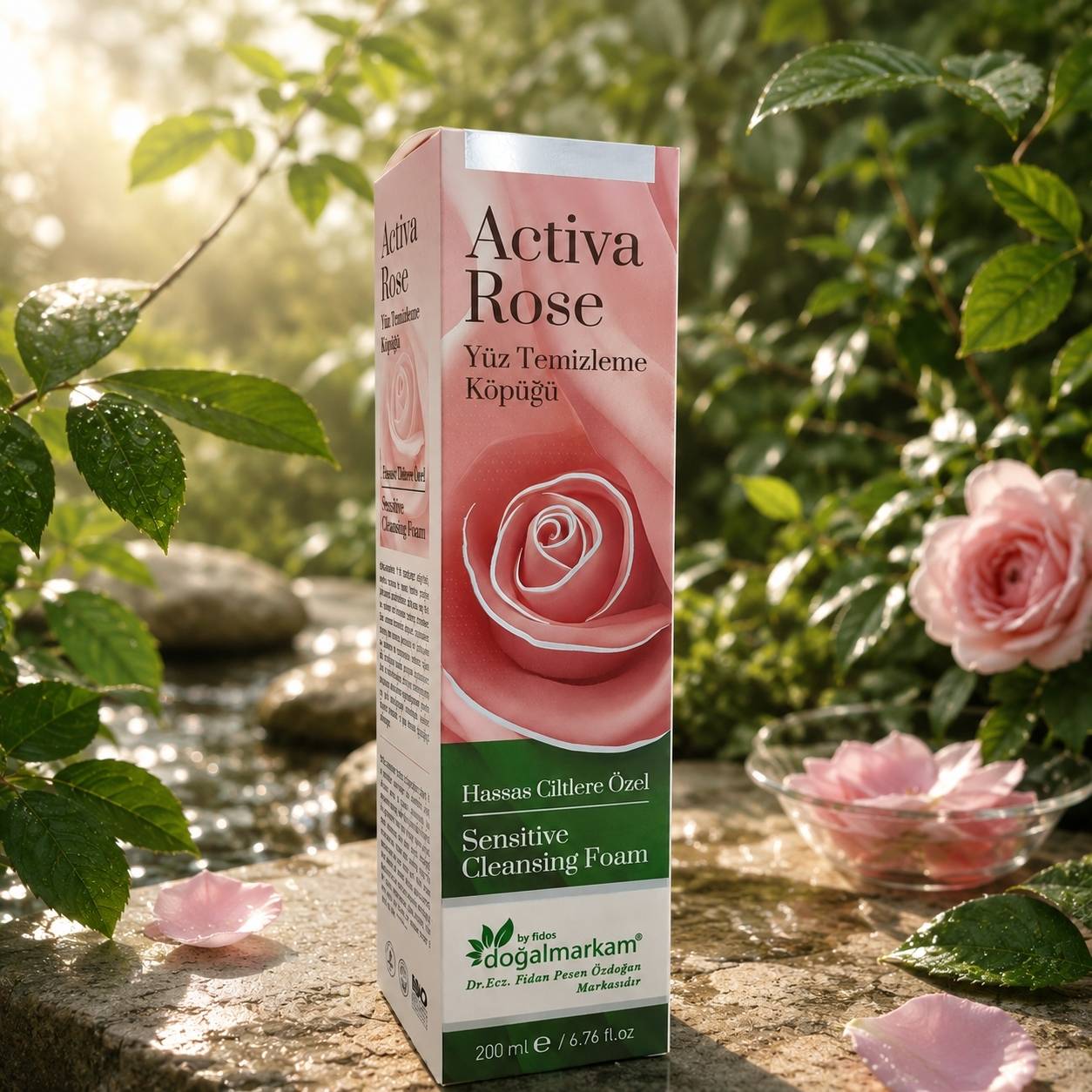 Doğalmarkam Activa Rose Yüz Temizleme Köpüğü 200 ML - 2