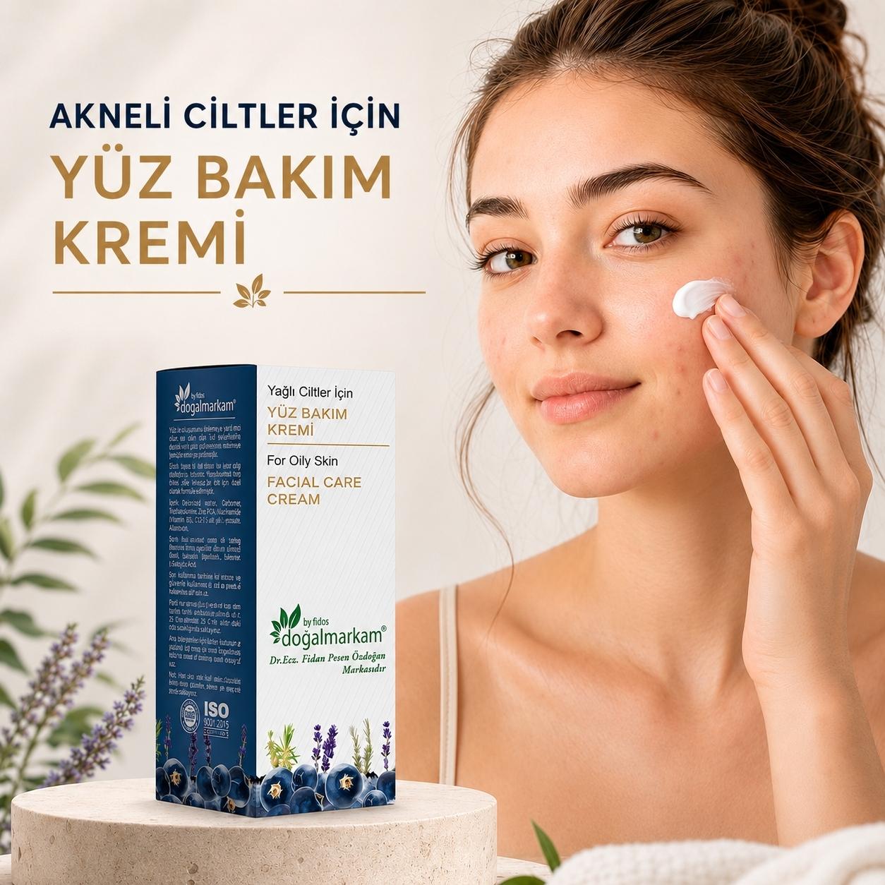 Doğalmarkam Akne Yüz Bakım Kremi 50 Ml - 1