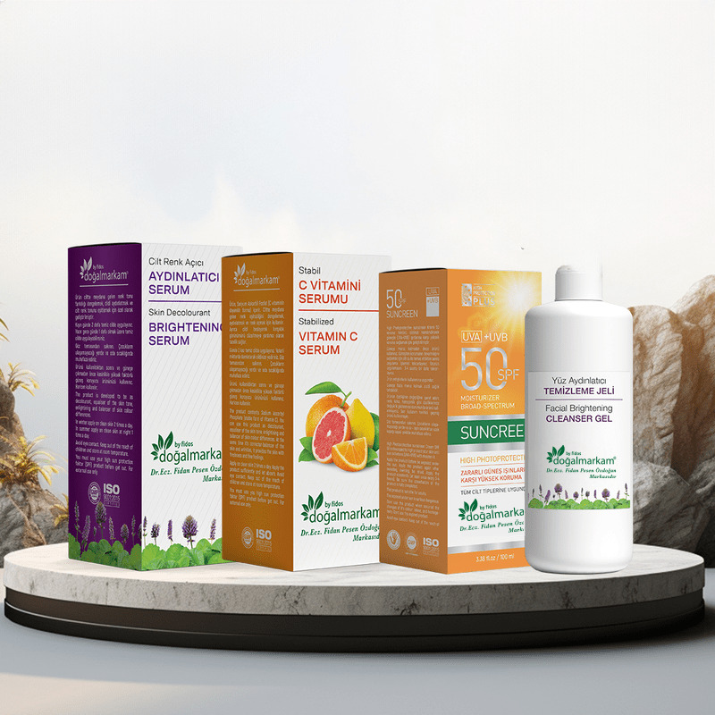 Doğalmarkam Dörtlü Leke Giderici Güzellik Bakım Seti - 1