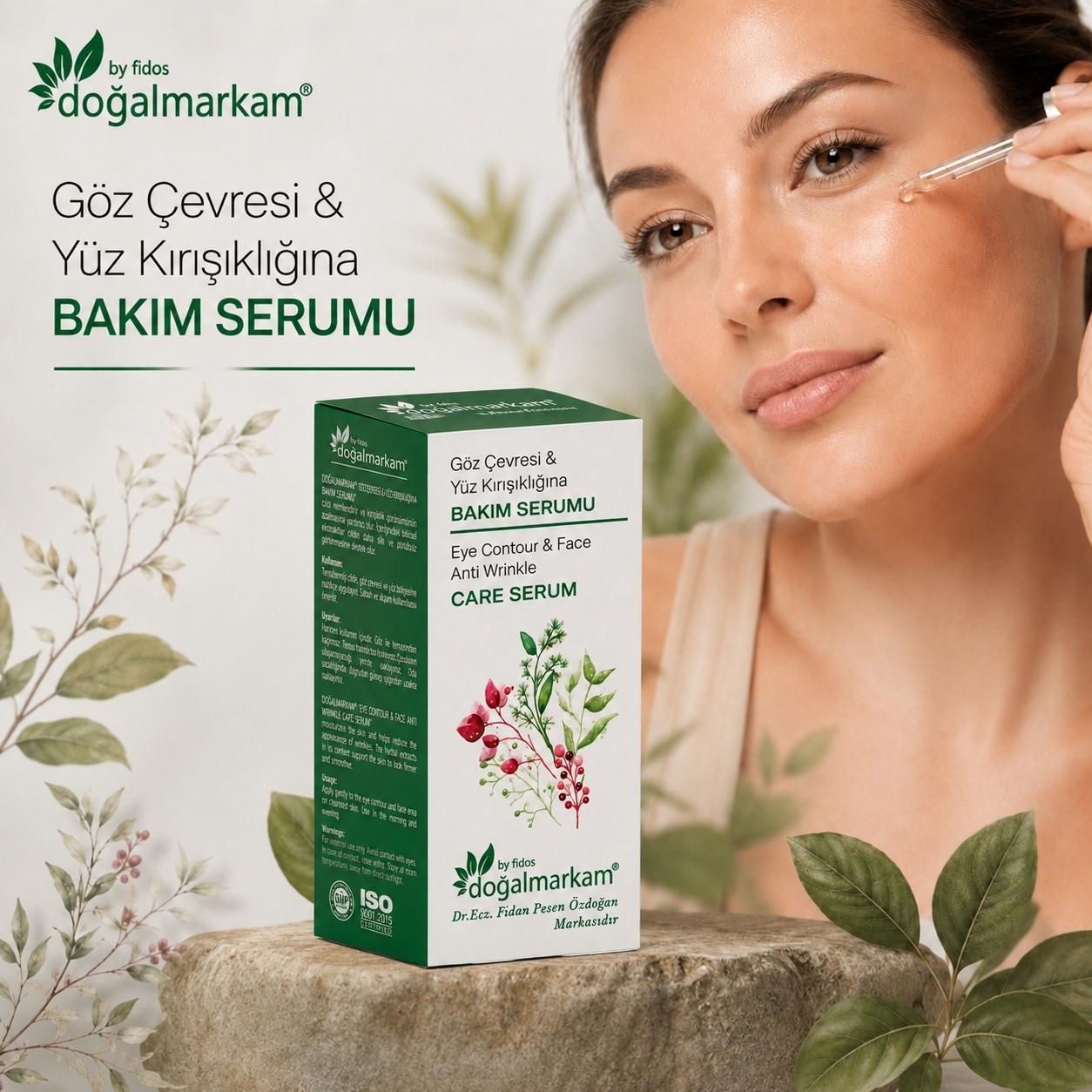 Doğalmarkam Göz Çevresi ve Yüz Kırışıklığı Bakım Serumu 30 ml