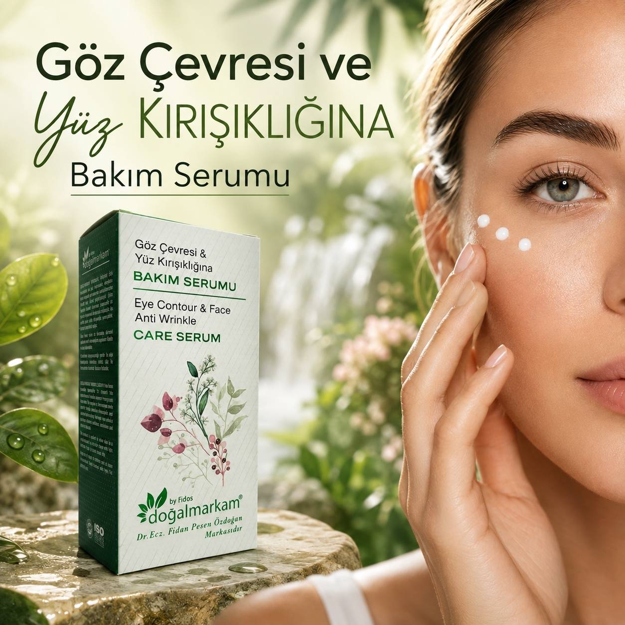 Doğalmarkam Göz Çevresi ve Yüz Kırışıklığı Bakım Serumu 30 ml - 1
