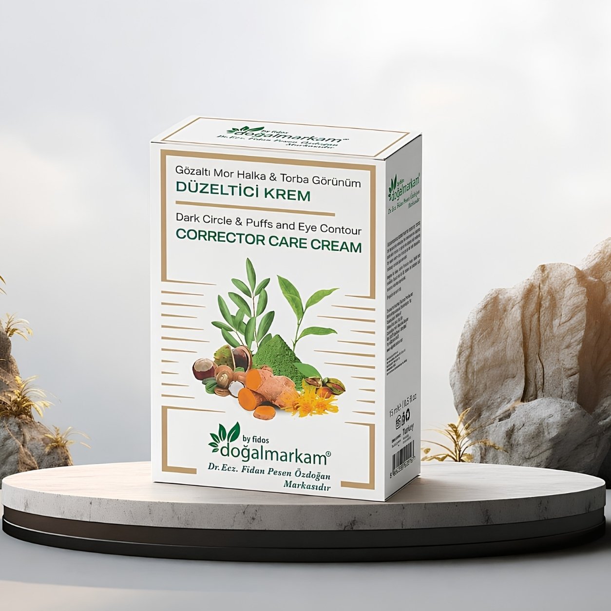 Doğalmarkam Gözaltı Mor Halka & Torba Görünüm Düzeltici Krem 15 ml  - 2