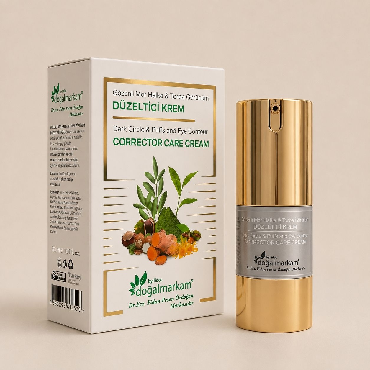 Doğalmarkam Gözaltı Mor Halka & Torba Görünüm Düzeltici Krem 15 ml  - 2