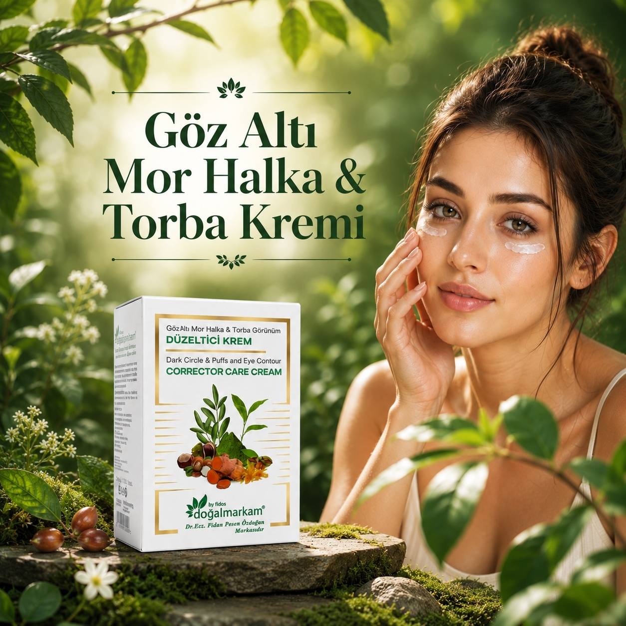 Doğalmarkam Gözaltı Mor Halka & Torba Görünüm Düzeltici Krem 15 ml