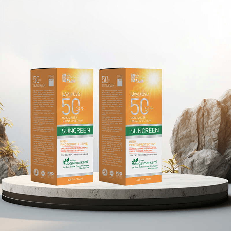 Doğalmarkam Güneş Kremi SPF50 İkili Set Paket - 1
