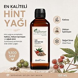 DoğalMarkam  Hint Yağı 100  Ml    - 3