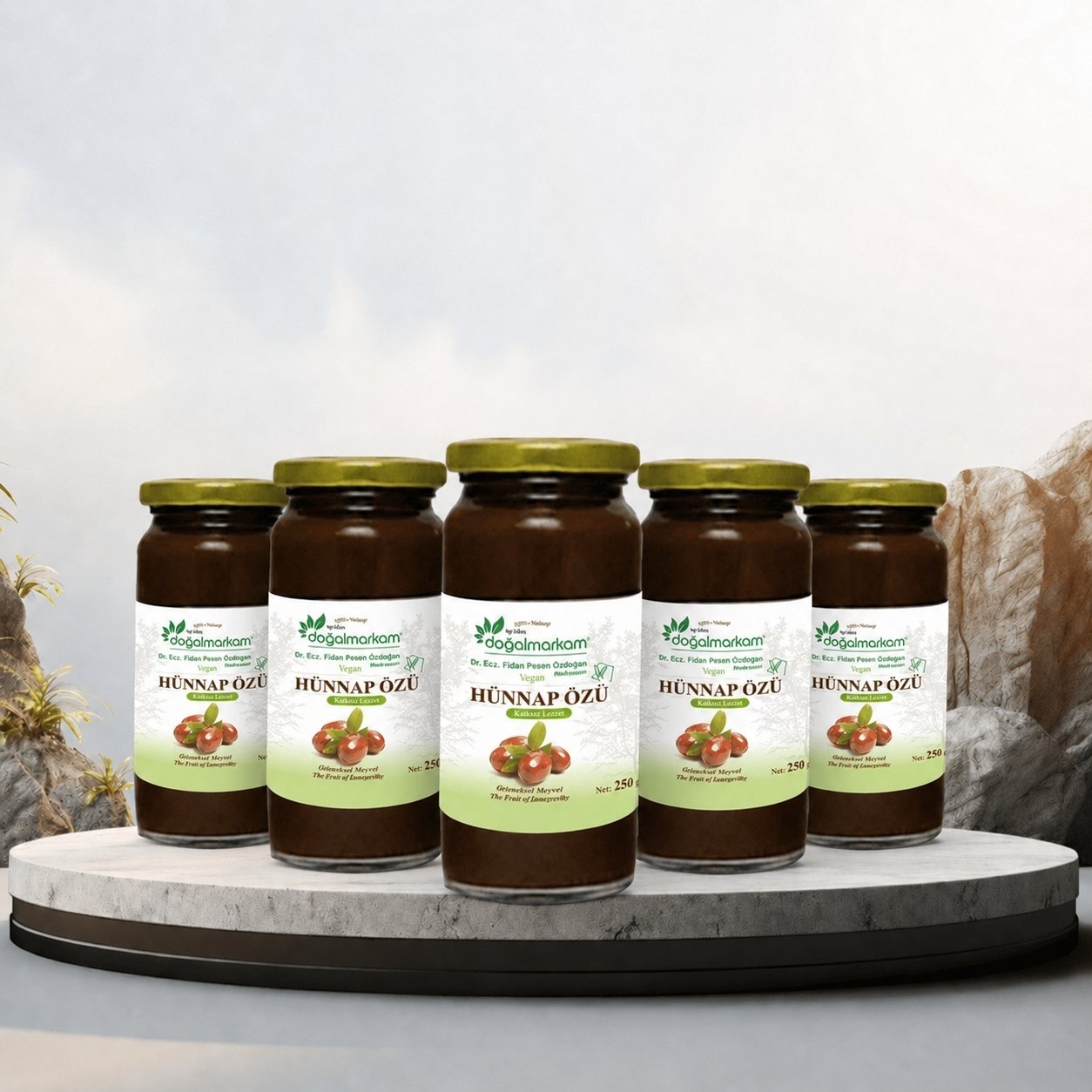 Doğalmarkam Hünnap Özü 5 li Paket  - 1