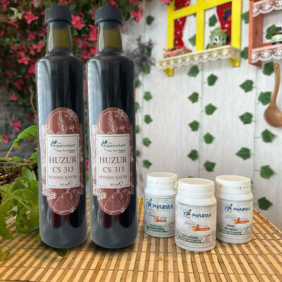 DOĞAL MARKAM - Doğalmarkam Huzur Şurubu 500 ML 2’Li set +FP Pharma 3’Lü Paket Seti