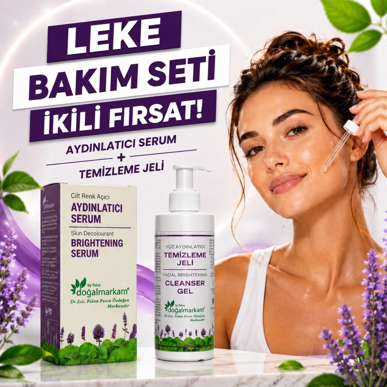 Doğalmarkam İkili Leke Giderici Güzellik Bakım Seti