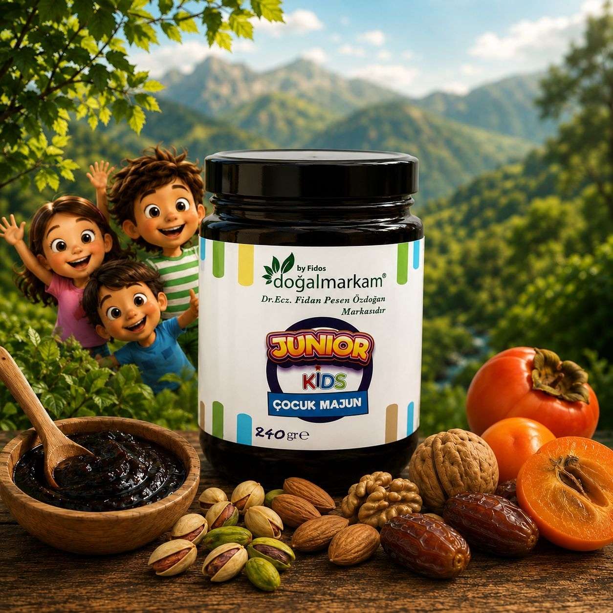 Doğalmarkam Junior Kids Çocuk Majun 250 gr - 3