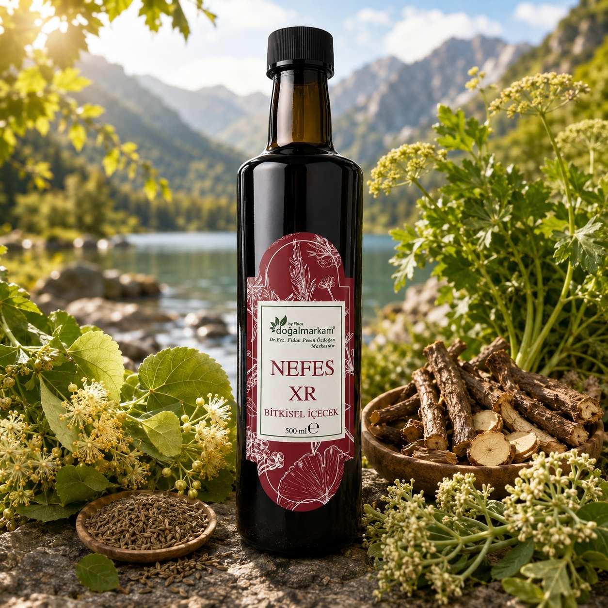 Doğalmarkam Nefes XR Bitkisel İçecek 500 ml