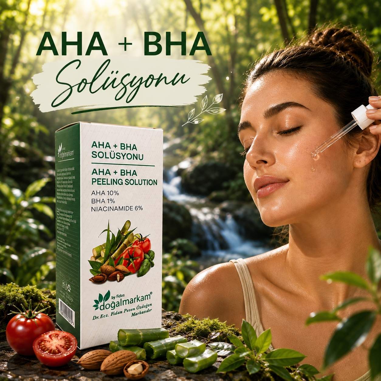 Doğalmarkam Peeling Solution (Aha+Bha+Niacinamid+Propolis Extract) 30 Ml