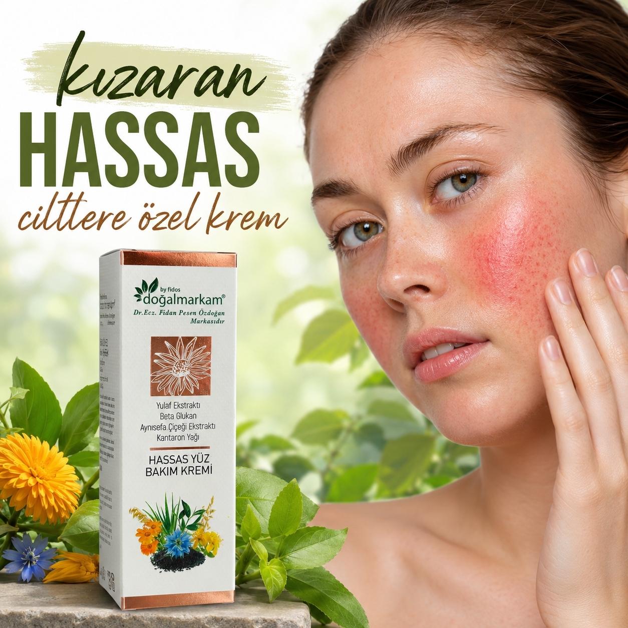 Doğalmarkam Roza Krem 100 ml