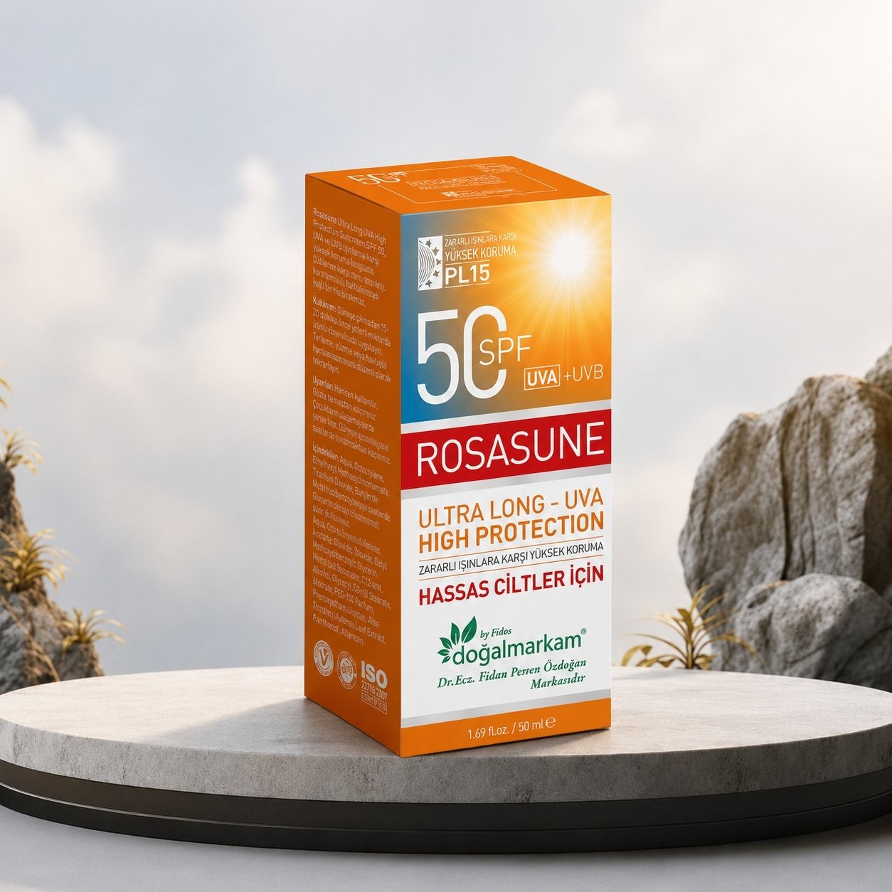 Doğalmarkam Rosasune Güneş Kremi (50ML)   - 1