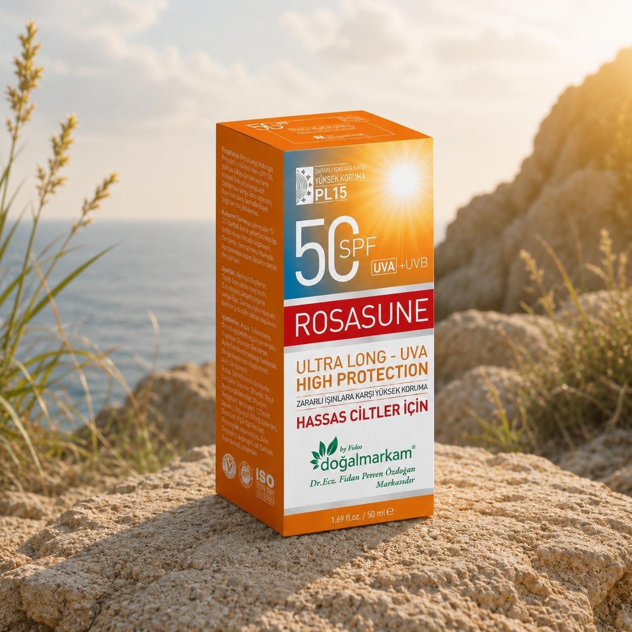 Doğalmarkam Rosasune Güneş Kremi (50ML)  