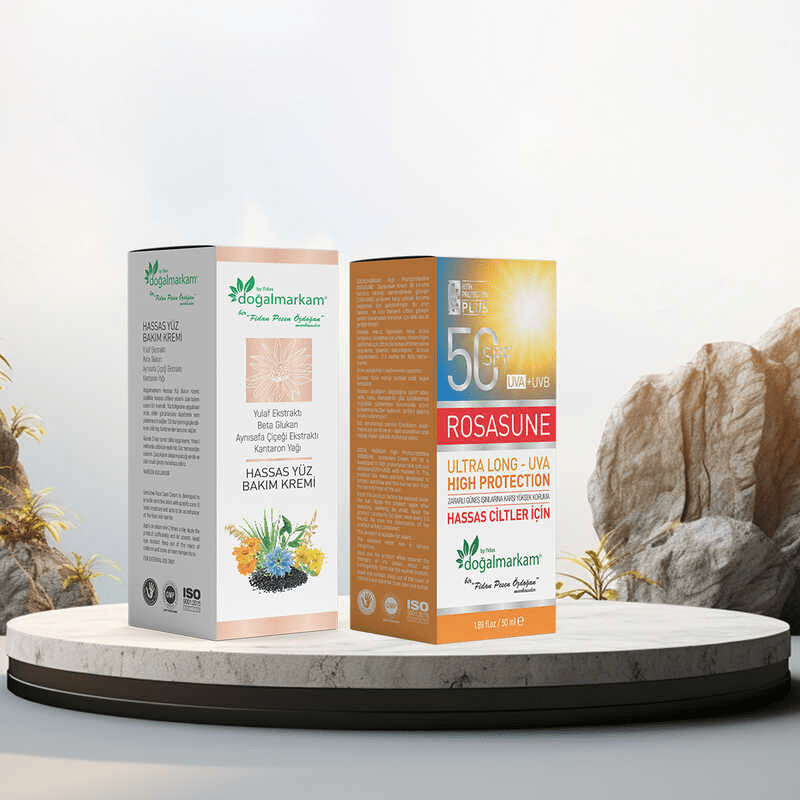 DOĞAL MARKAM - Doğalmarkam Roza Krem + Rosasune Güneş Kremi 2'li Set