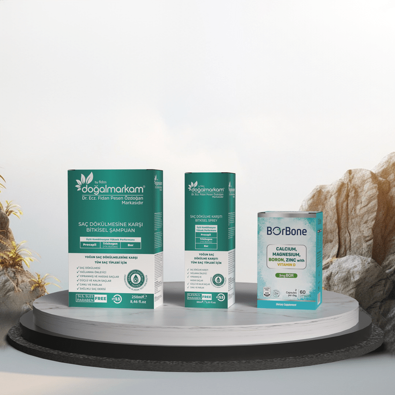 DOĞAL MARKAM - Doğalmarkam Şampuan, Serum ve Borbone Set