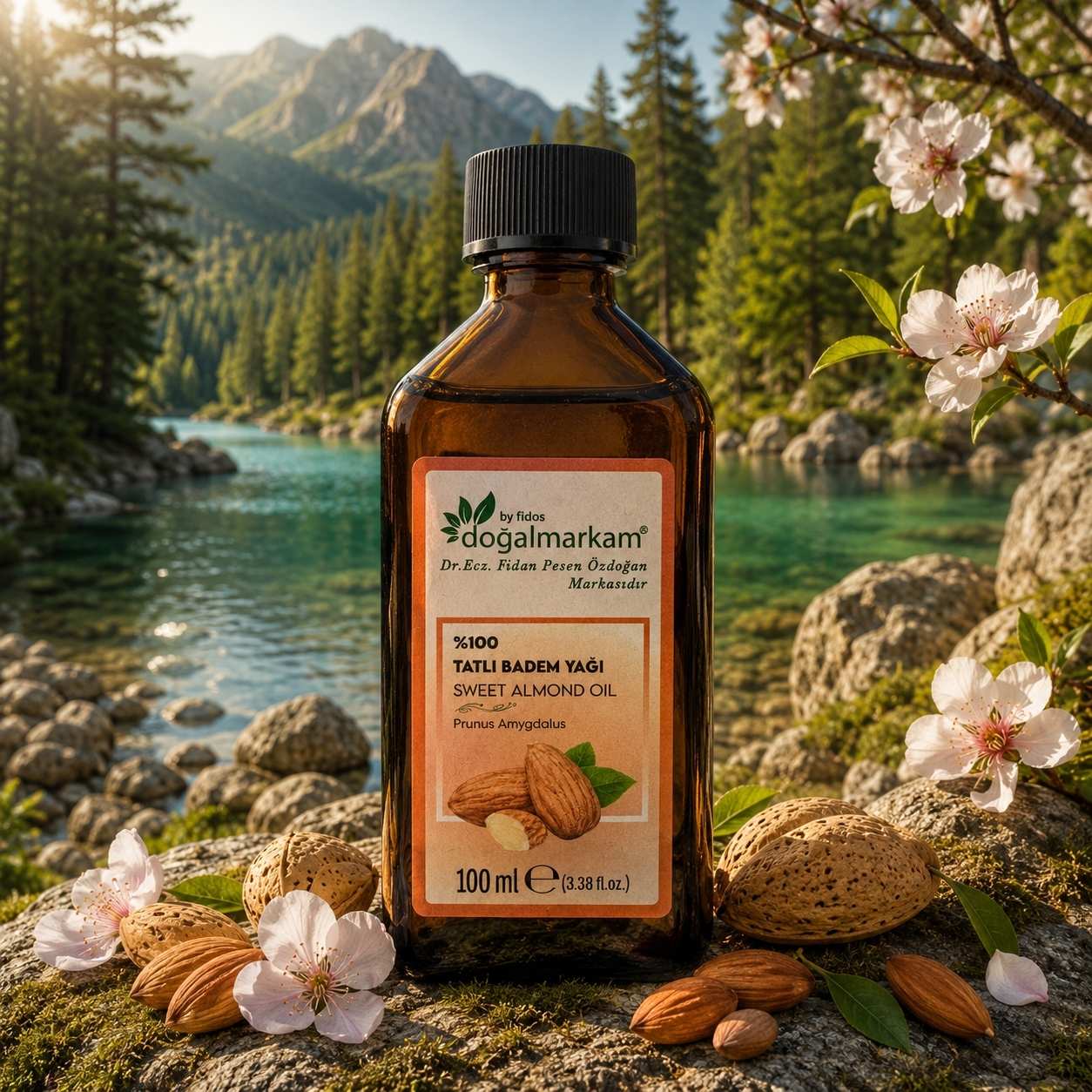 DoğalMarkam Tatlı Badem Yağı 100 Ml