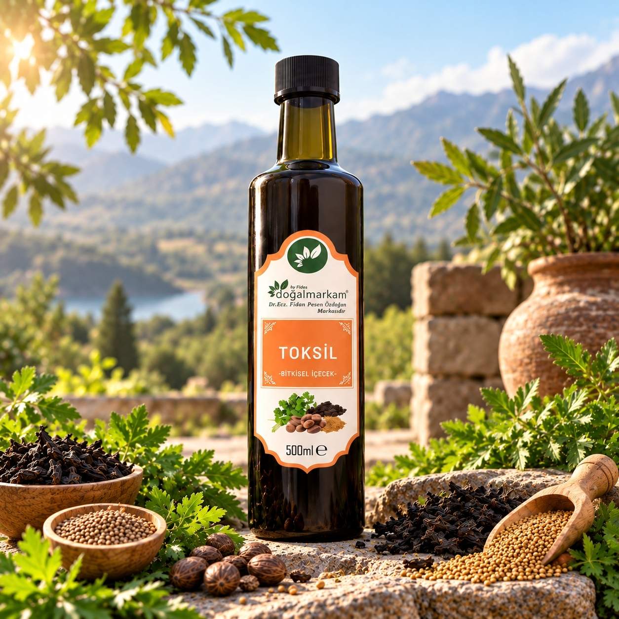 DOĞALMARKAM TOKSİL BİTKİSEL İÇECEK 500 ML