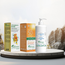 Doğalmarkam Vitanem's Bomb, Doğalmarkam Yüz Temizleme Jeli ve Doğalmarkam Güneş Kremi Üçlü Set