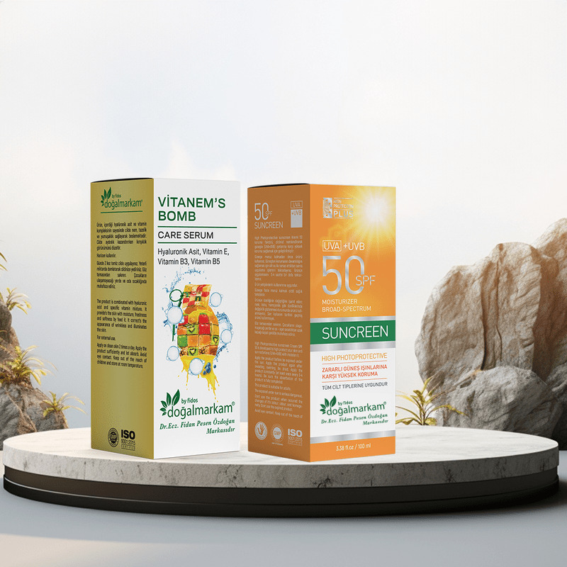 Doğalmarkam Vitanem's Bomb ve Doğalmarkam Güneş Kremi İkili Set - 1