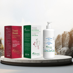 Doğalmarkam Youth Bomb Gençlik Bombası + Göz Çevresi-Alın-Ağız Bölgesi Gençlik Serumu Komple Kırışıklık Bakım Seti