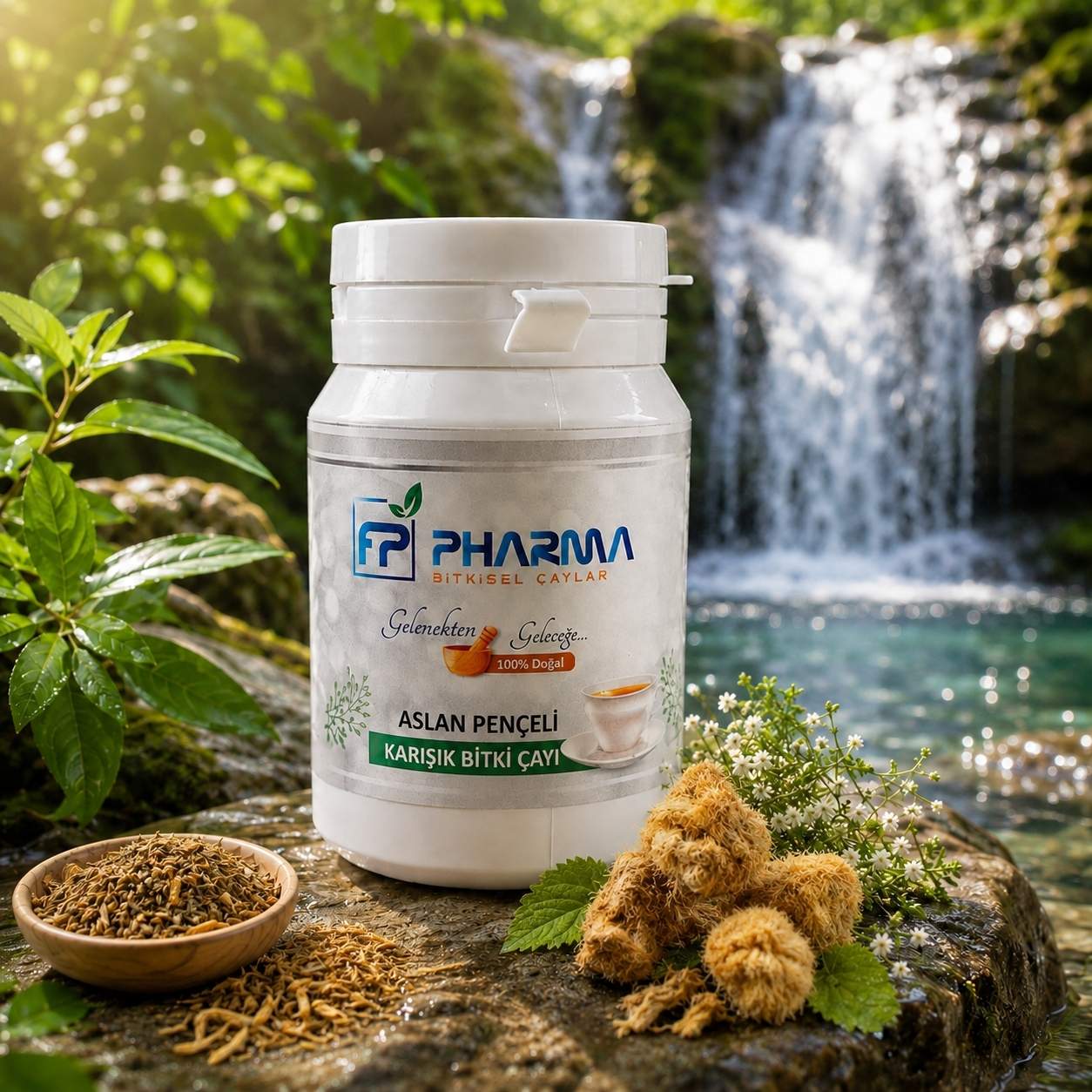 FP PHARMA Aslan Pençeli Karışık Bitki Çayı 010 BCS 30 Gr - 1