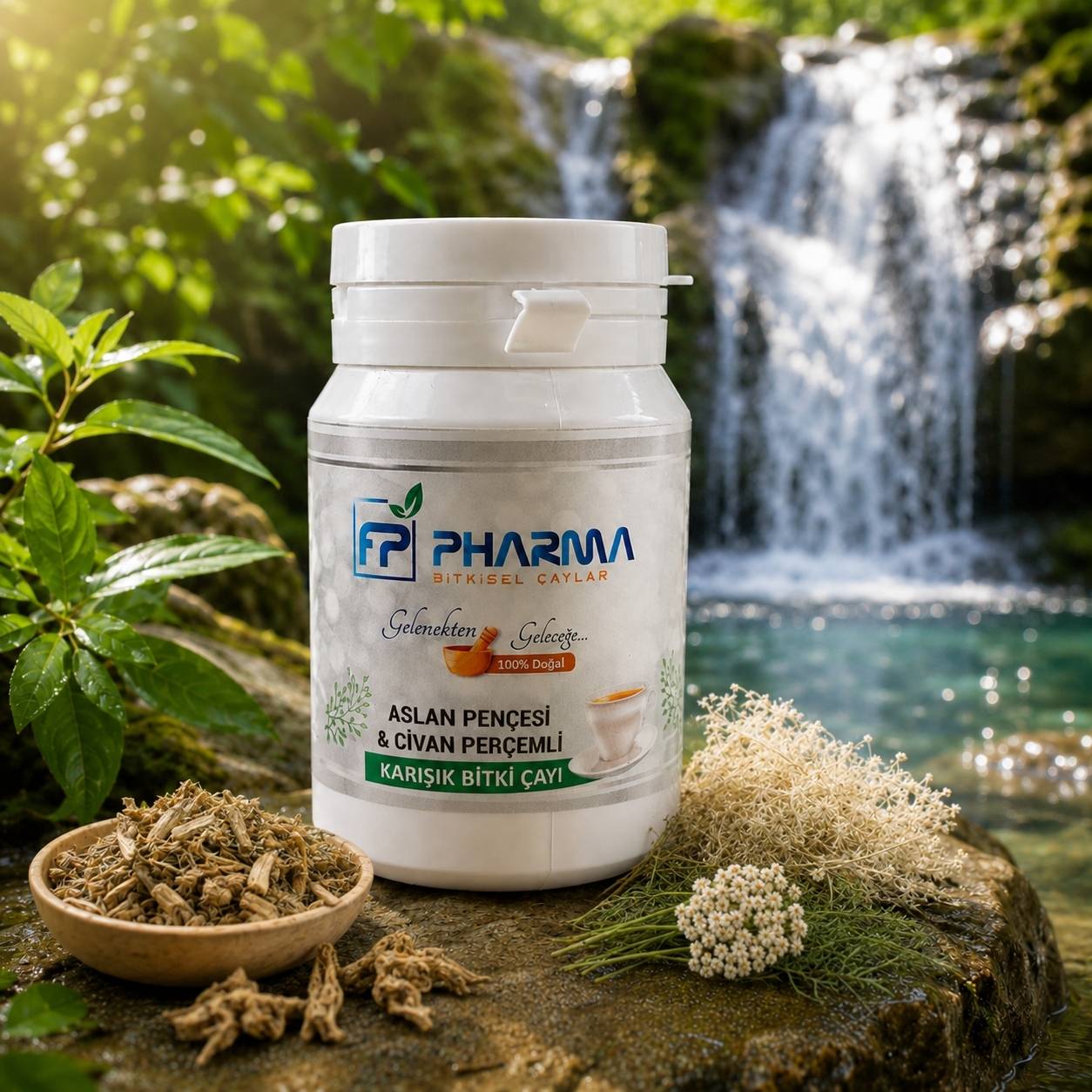 FP PHARMA Aslan Pençesi Civan Perçemli Karışık Bitki Çayı 030 İYT 30 Gr - 1