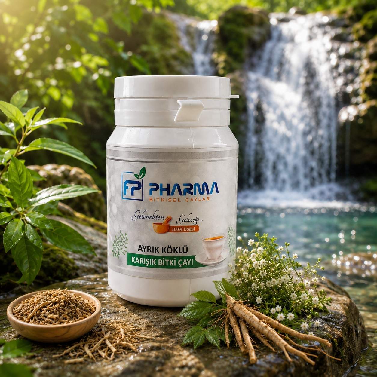 FP PHARMA Ayrık Köklü Karışık Bitki Çayı 012 BTD 30 Gr - 1