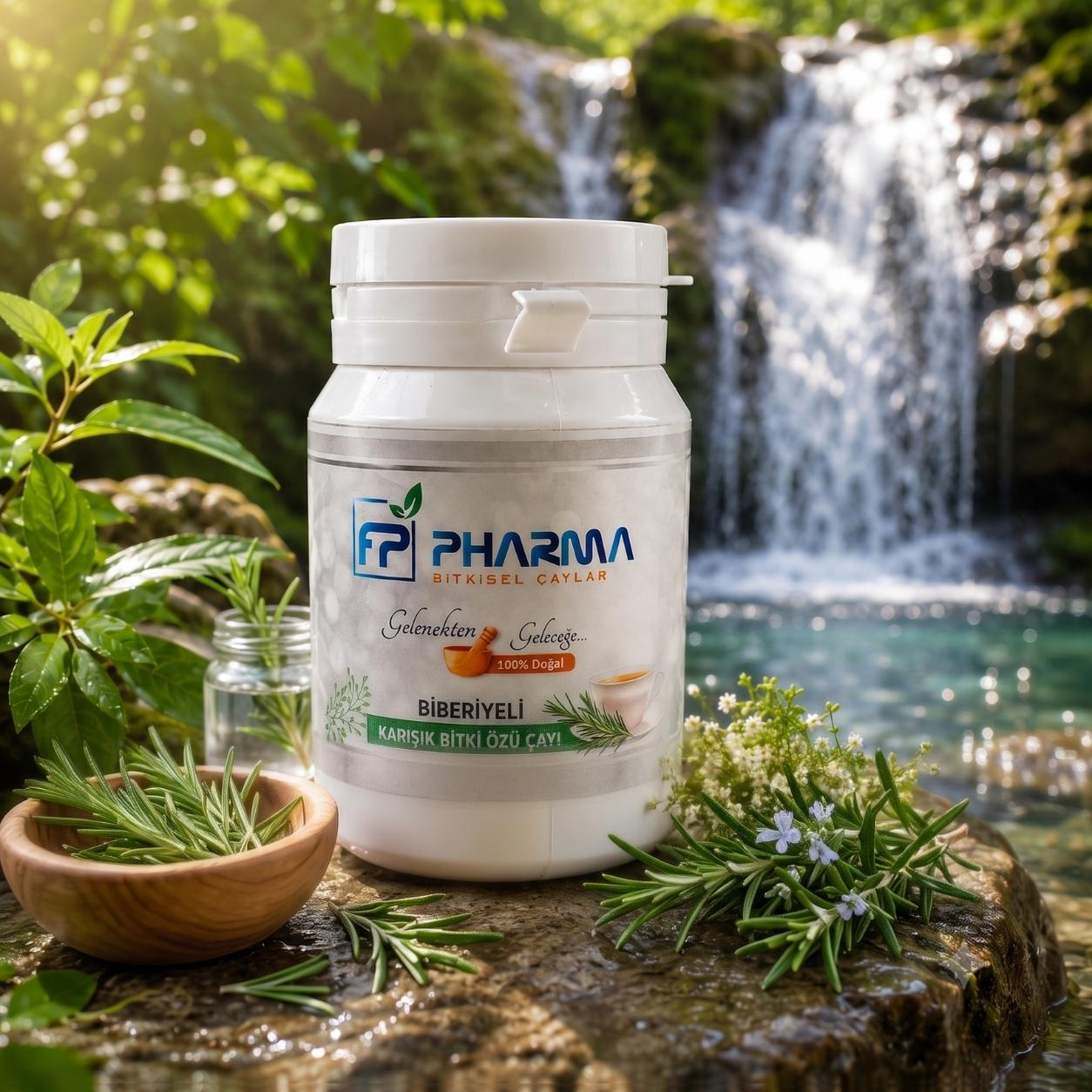 FP PHARMA Biberiyeli Karışık Bitki Çayı 055 SRF 30 Gr - 1