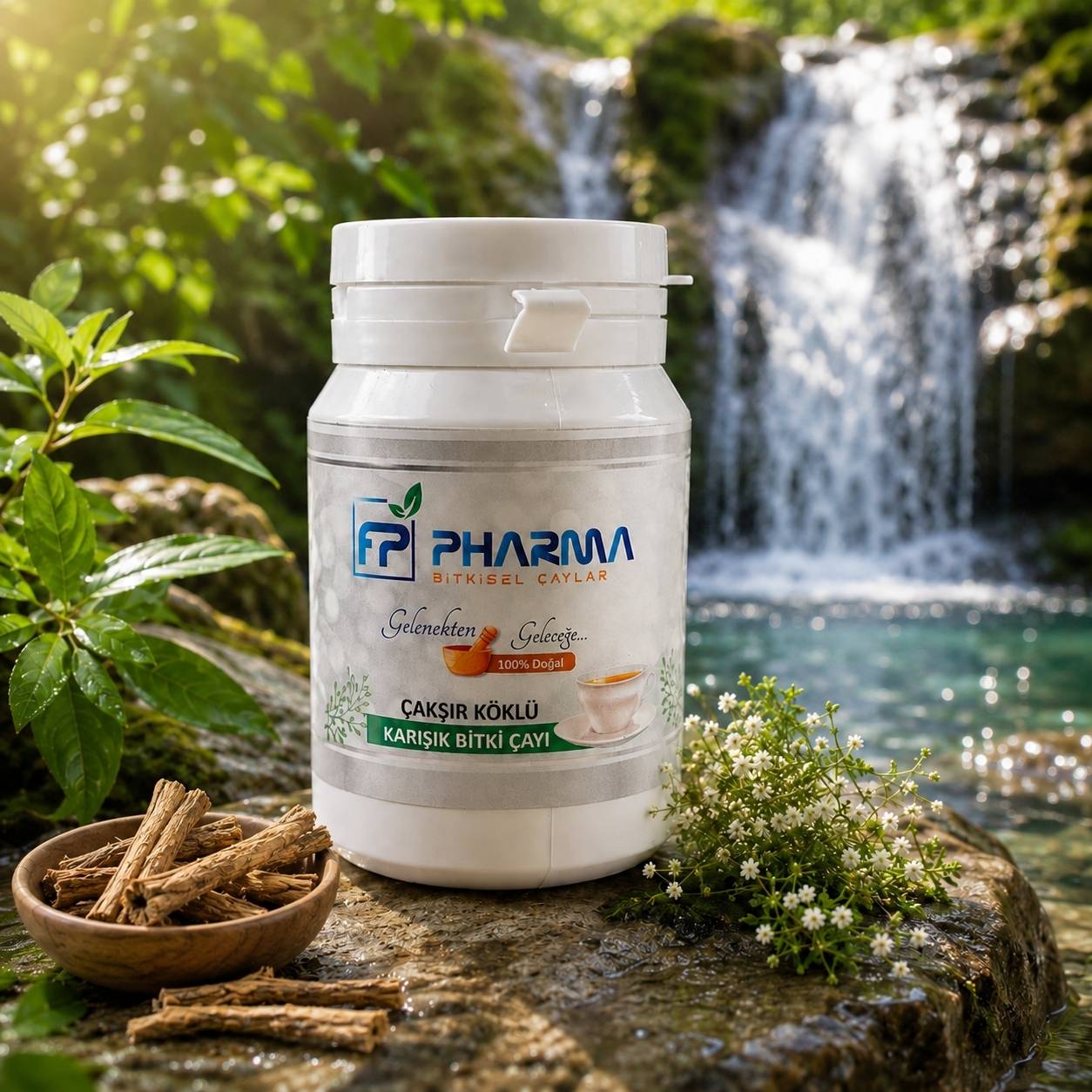 FP PHARMA Çakşır Köklü Karışık Bitki Çayı 018 ECS 30 Gr - 1