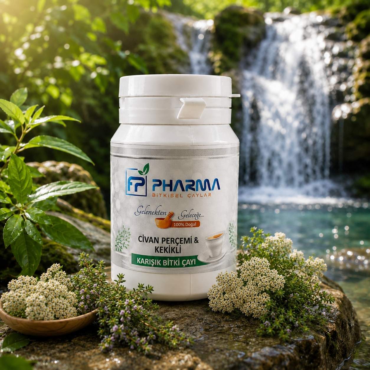 FP PHARMA Civan Perçemi Kekikli Karışık Bitki Çayı 062 S-RZ 30 Gr