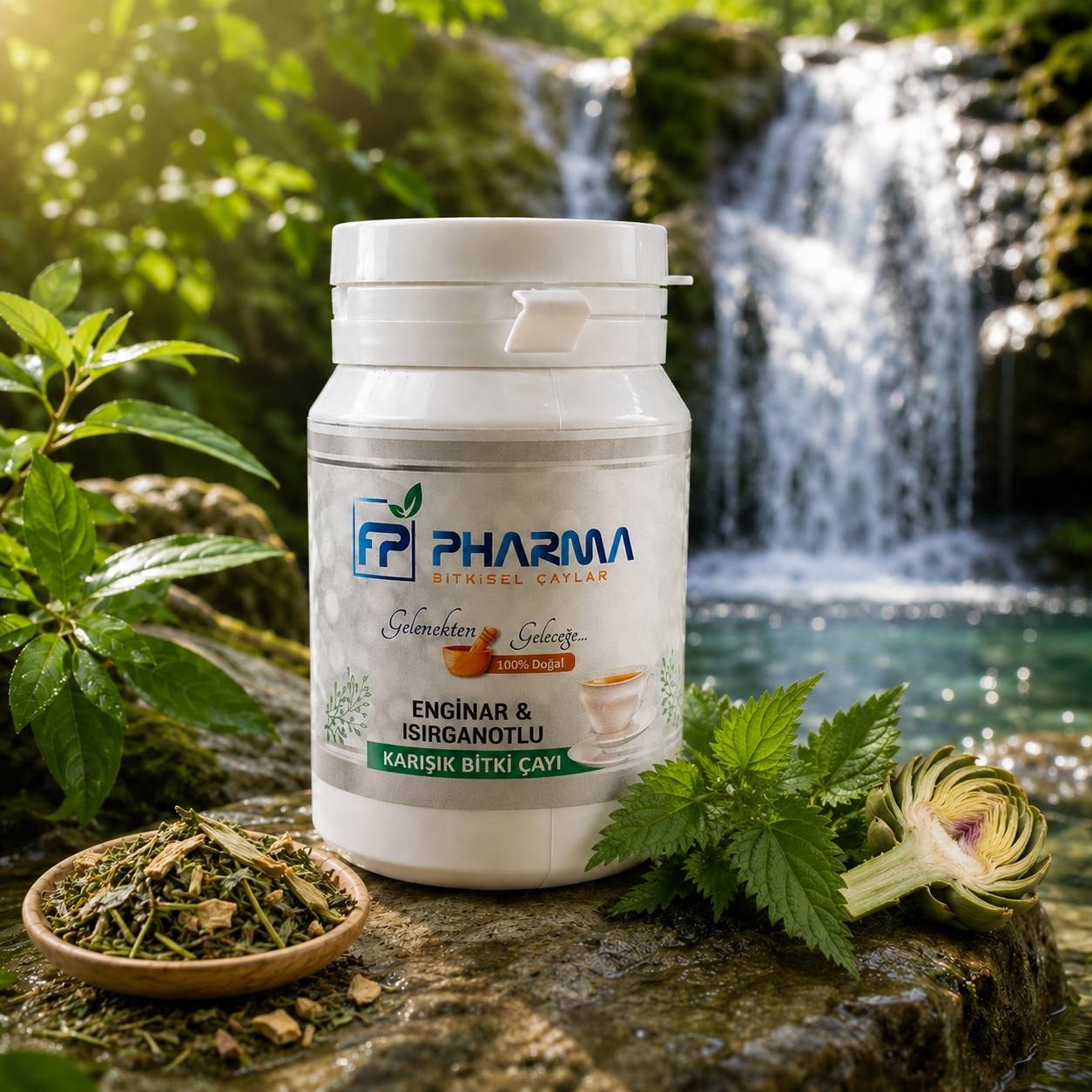 FP PHARMA Enginar Isırganotlu Karışık Bitki Çayı 038 KAD-K 30 Gr - 1