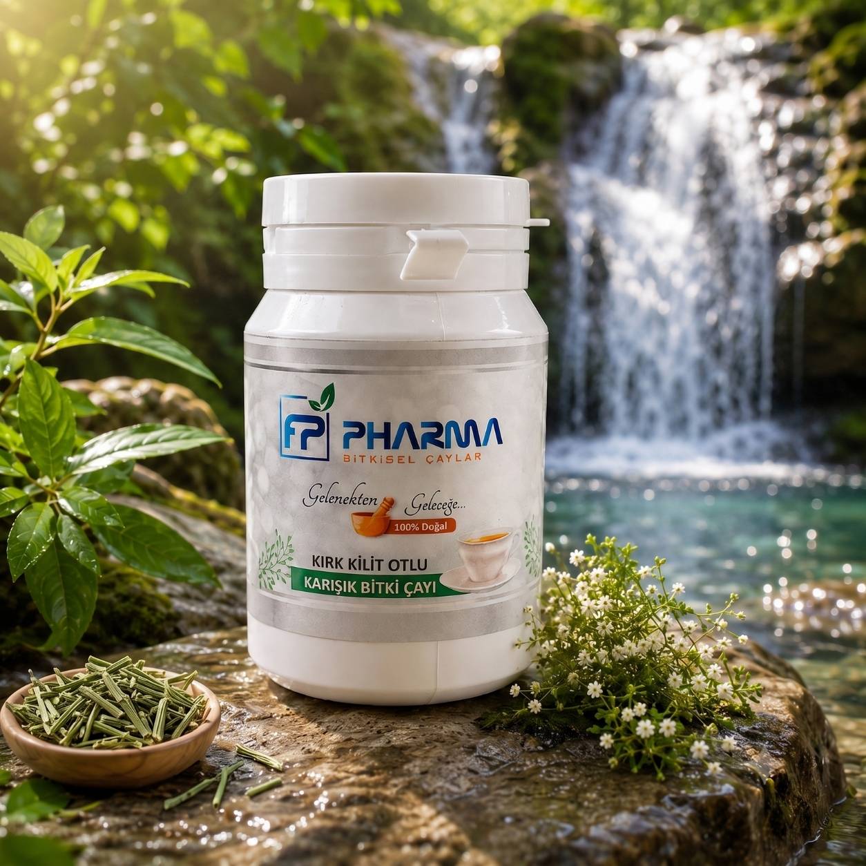 FP PHARMA Kırk Kilit Otlu Karışık Bitki Çayı 013 BYT 30 Gr - 1