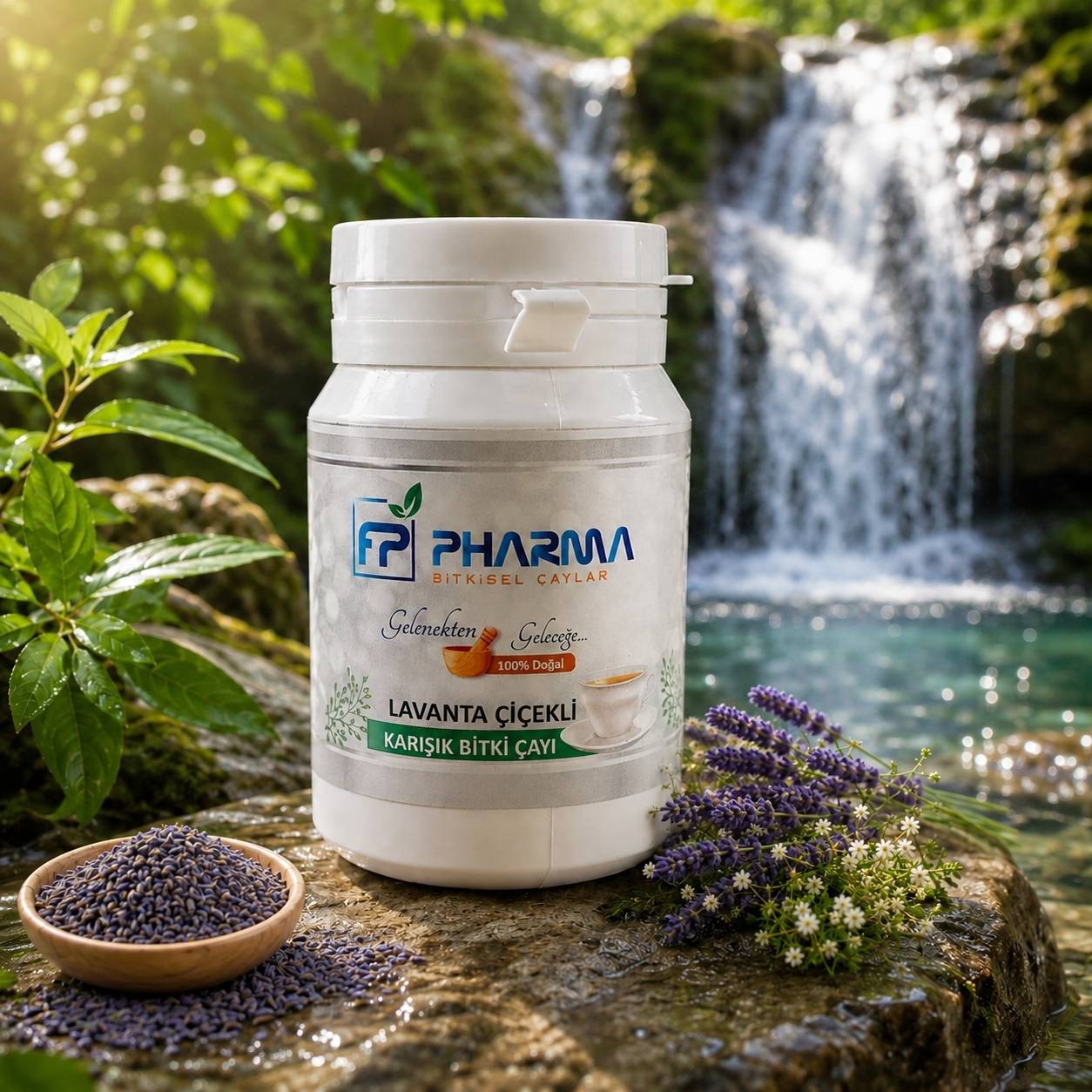 FP PHARMA Lavanta Çicekli Karışık Bitki Çayı 058 S-MIG 30 Gr - 1